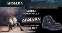 Desktop Screenshot of calzadoarmada.com